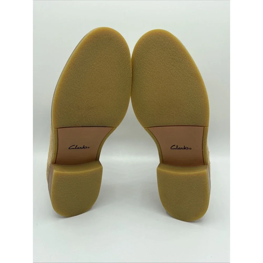 Clarks Women's Cologne Arlo Leather Chelsea Boots Size 7.5‎ M New